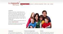 Desktop Screenshot of loco-logopedie.nl
